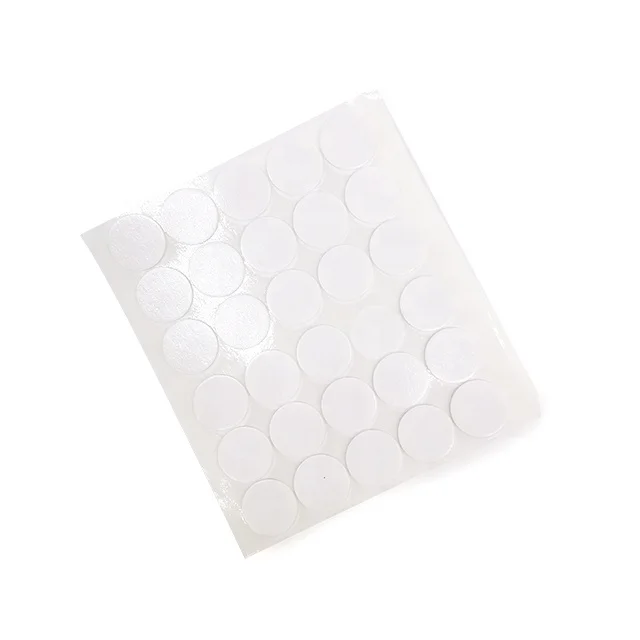 LWS02  100pcs Stickers Candle Wick Glue Heatproof Glue Adhere Steady in Hot Wax Double-Sided Stickers for Candle Making