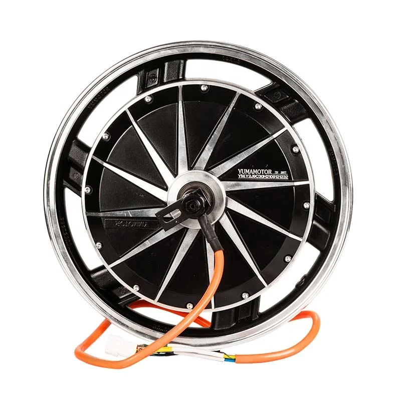 14inch 2000W V1 YMMOTOR HY Drum Brake Electric Bldc Wheel Hub Motor for Electric Scooter Motorcycle
