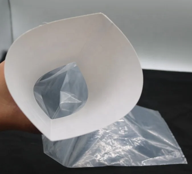 Disposable Airplane  car  boat vomit bag 1000ml with paper collar
