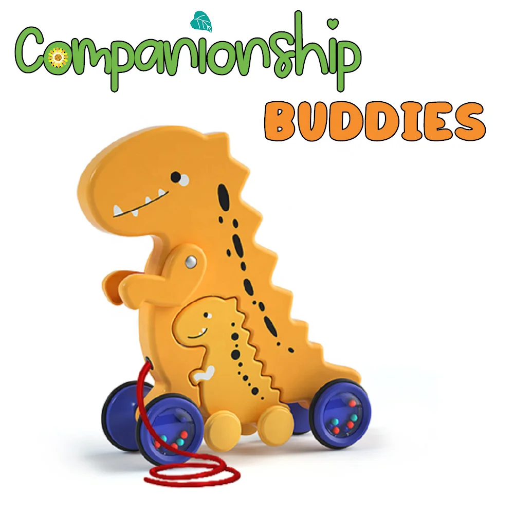 2024 New First Step Pull Toy for Walking infants and Toddlers, Attractive Design cute Educational Toys