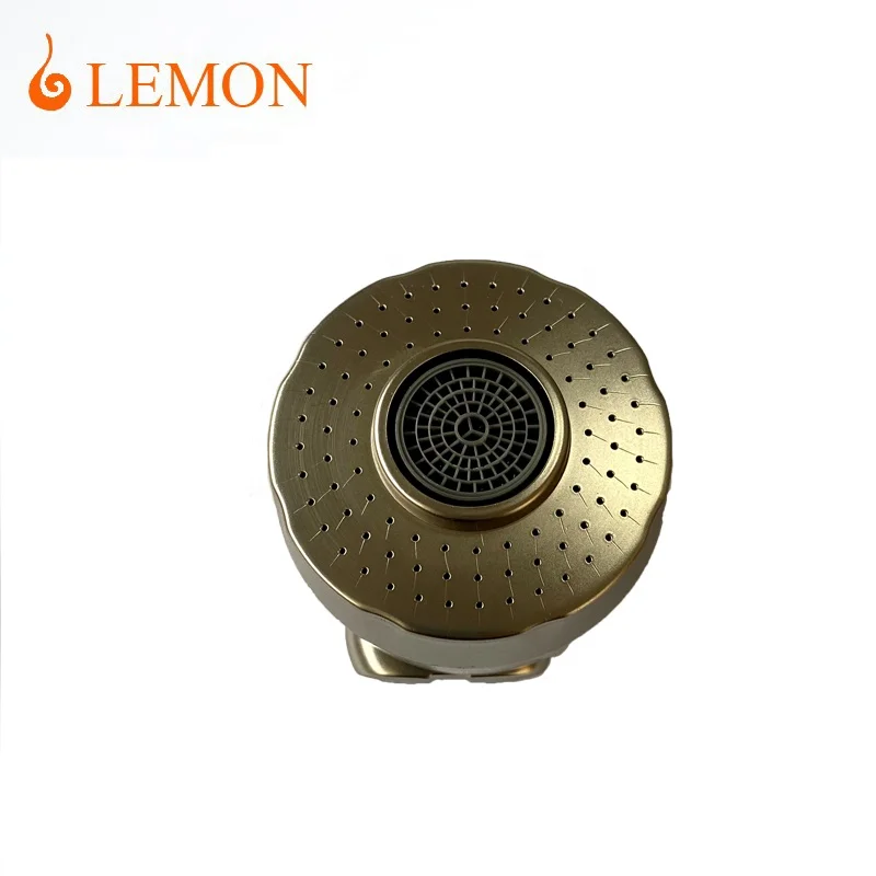 360 Degree Rotation Rainfall shower head chrome mixer Shower Sprayer Nozzle adapter kitchen faucet aerator swivel Spray Head Tap