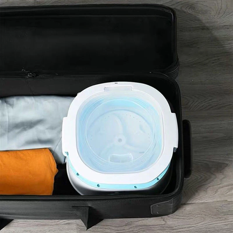 Portable Folding Mini Washing Machine Household Underwear Socks Mini Washing Machine Portable Mini Washing Machine