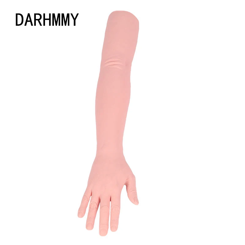 DARHMMY Advanced PVC Skin Suture Arm Practice Manikin Surgical Suture Arm Model Medical Science Mannequin
