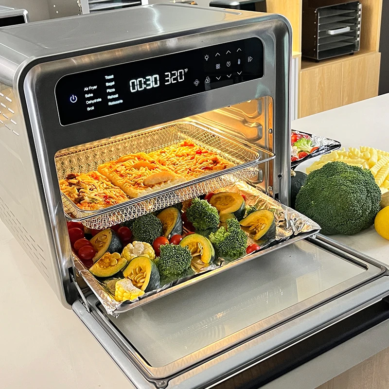 30L Electric Oven Bread Baking Oven 1700W Multi-Functional Convection Oven