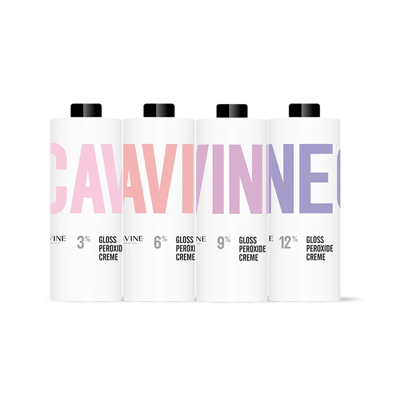 Professional developer oxidizer cream bleaching hair peroxide for hair coloring