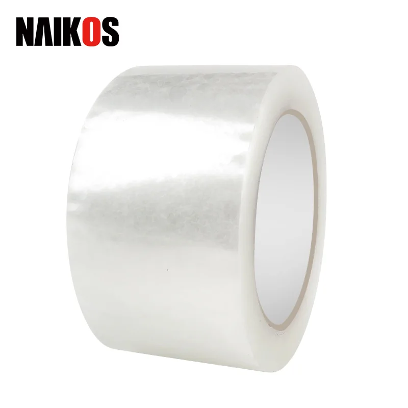 Изготовленный на заказ БОПП Клейкая прозрачная лента с логотипом односторонняя формовочная упаковка уплотнительная в коробке китайский завод