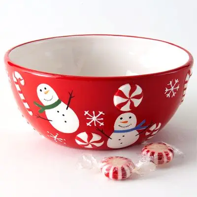 Holiday Dinnerware Set Christmas Party Plates Set Tableware Christmas Themed Ceramic Dinner Party Collection Unique Gift