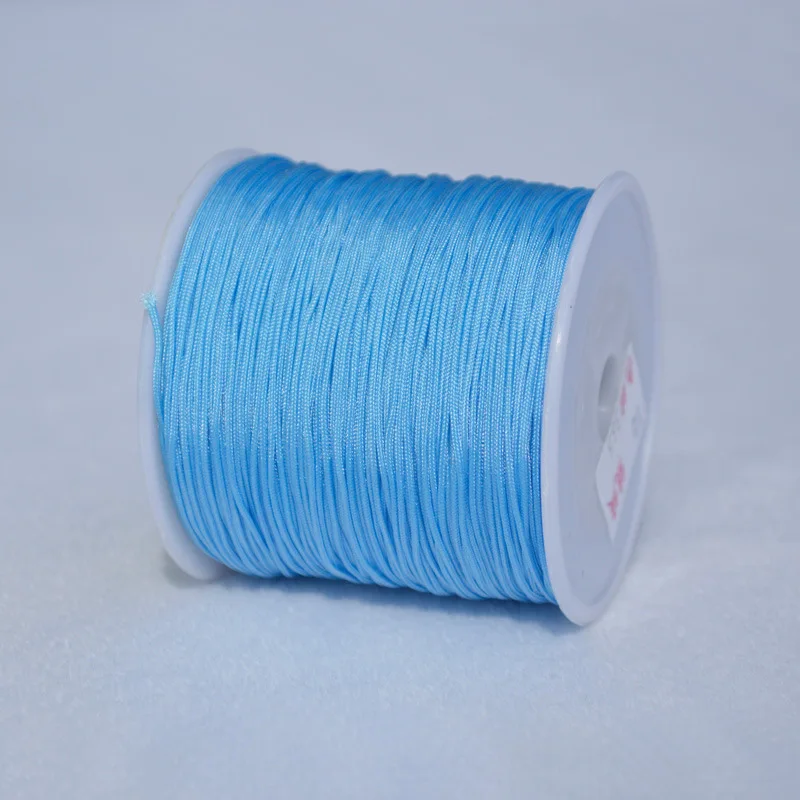 Wholesale 72pcs Elastic Rope Hand-Woven Complete Color DIY Cord for Bracelet & Necklace Braided Metal Finish