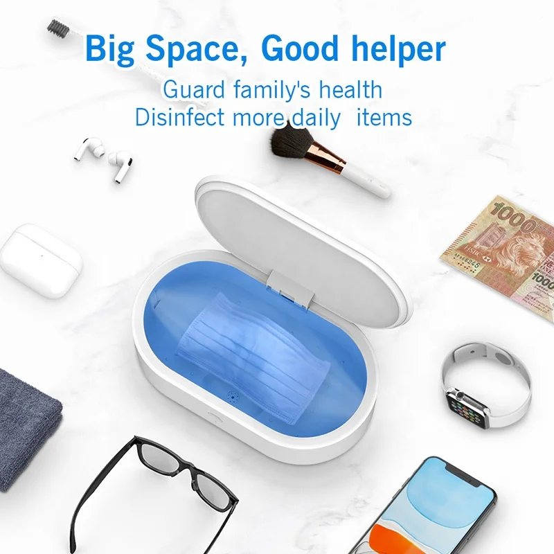 Hot Sell Funxim UV Mobile Phone Sterilizer Box Wireless Charging with Aromatherapy Function