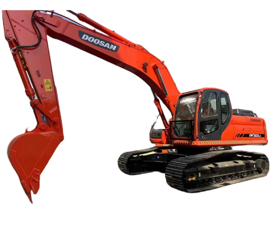 Used original Doosan DX225 DX150 DX300 hydraulic crawler excavator sold at a low good price condition