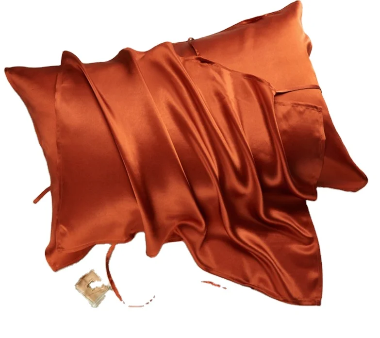 22mm  Pure Silk pillow case 100% Mulberry Silk Pillowcase For Skin And Sleep Pillow Case nature silk cover
