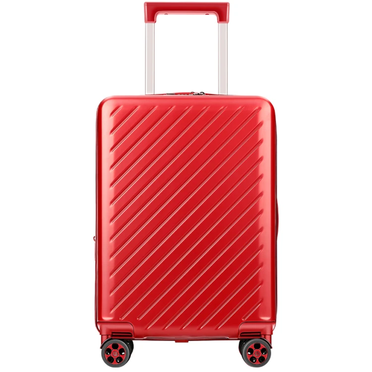 ABS PC hard shell carry on luggage set USB charge and TSA lock high quality luggage suitcase