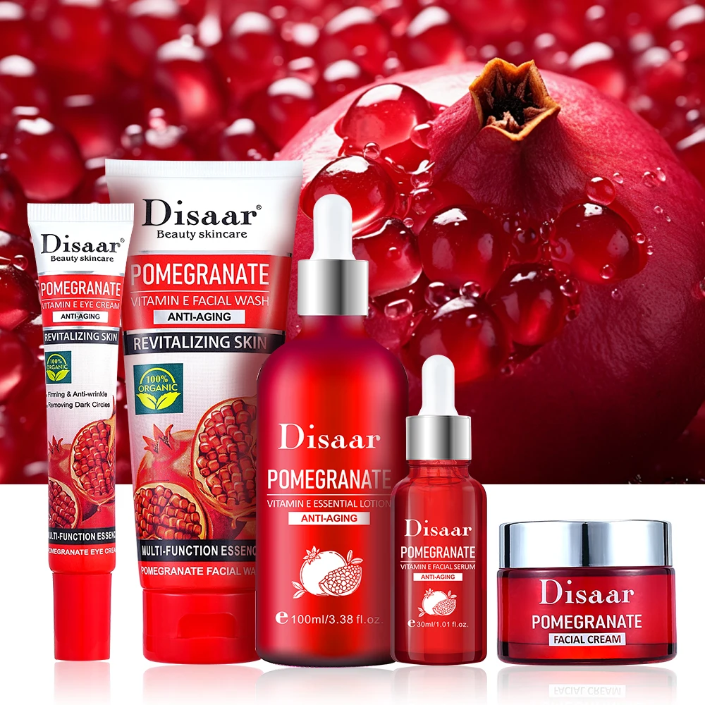 Disaar High Quality Face Lotion Pomegranate Arbutin Essential for Anti-Aging Vitamin E Skin Repair and Face Whitening Products