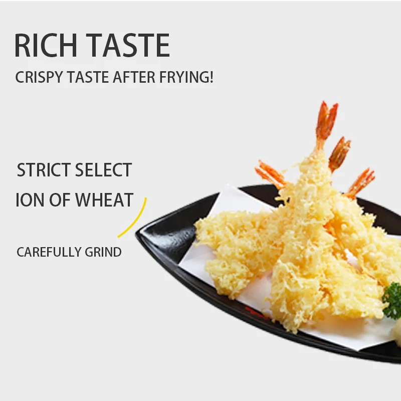 Japanese OEM 700 г/10 кг жареной муки продукт tempura Мука для курицы и креветок