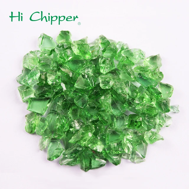 3-6mm Crushed Clear Glass Chips for Terrazzo Floor Decoration