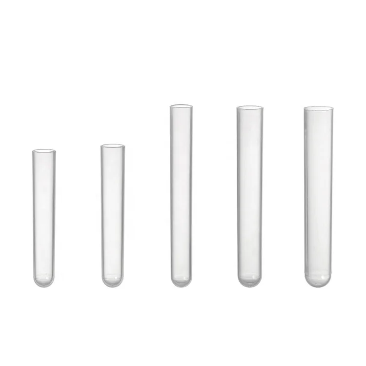 Лабораторные принадлежности пластиковая одноразовая круглая Нижняя PP прозрачная 5 мл 7 мл 10 мл пробирка