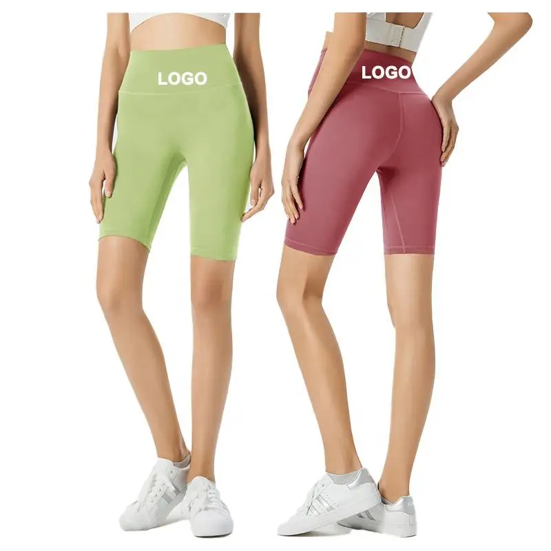 Спортивные шорты с высокой талией