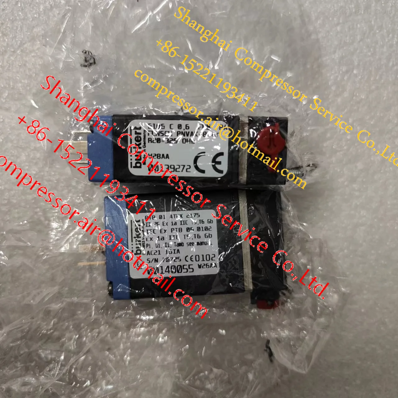 125359 плунжерного клапана Burkert 6014 110 В г 1/8 номинальной ширины (детали) 2 мм 00125359