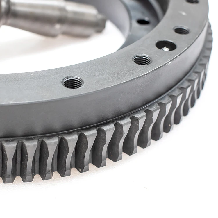 SE7 Single axis Enclosed worm gear Slewing drive with 24V DC motor for solar tracker system