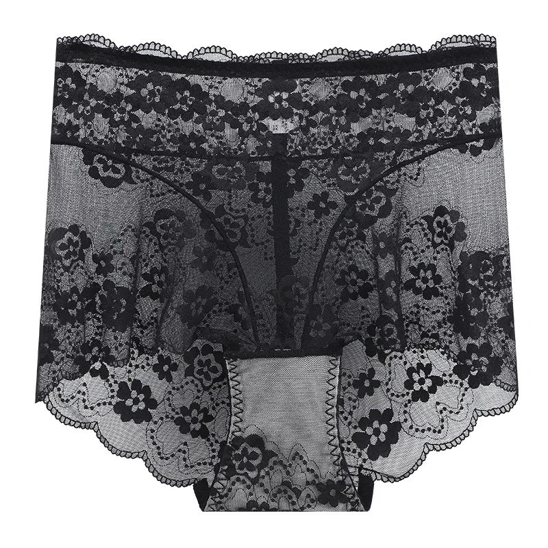 Women Panties Underwear Young Girls Stylish Lace See Through Voile Hipster Panties Comfy Japanese Style Underpants Underwear