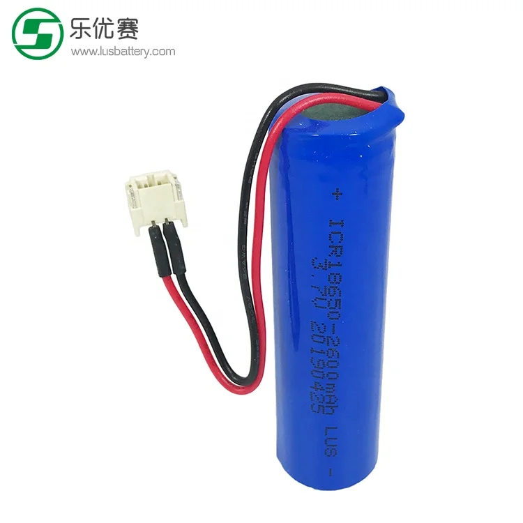 High-rate power batteries  icr18650 3.7V nmc 18650 2600mah cells ICR18650 26V 2600mAh 8A 3.7V Li-Ion Battery