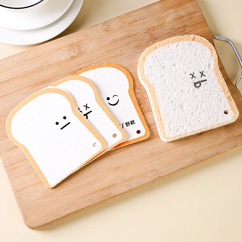 Sustainable Cleaning Sponges Bulk Compressed Cellulose Absorption Pop up Sponge Custom Printed Wood Pulp Material