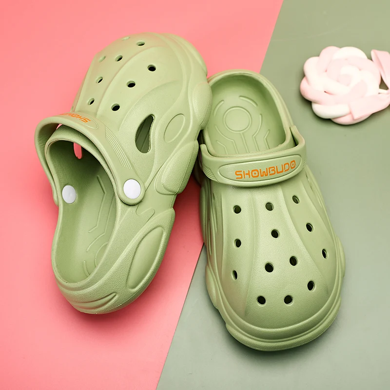 New Children Kids Baby Boys Girls Mules Clogs Summer Croc Garden Beach Slippers Sandals Cave Hole Baby Shoes for Boys Girls Kid