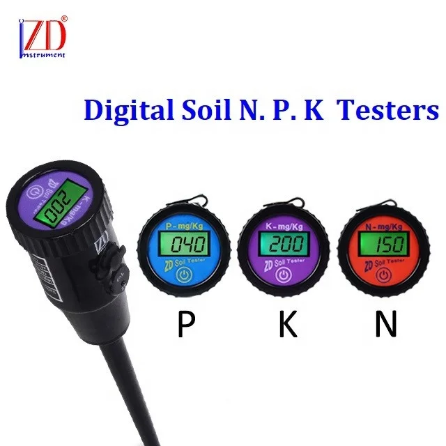 npk soil sensor meter tester soil testing kit
