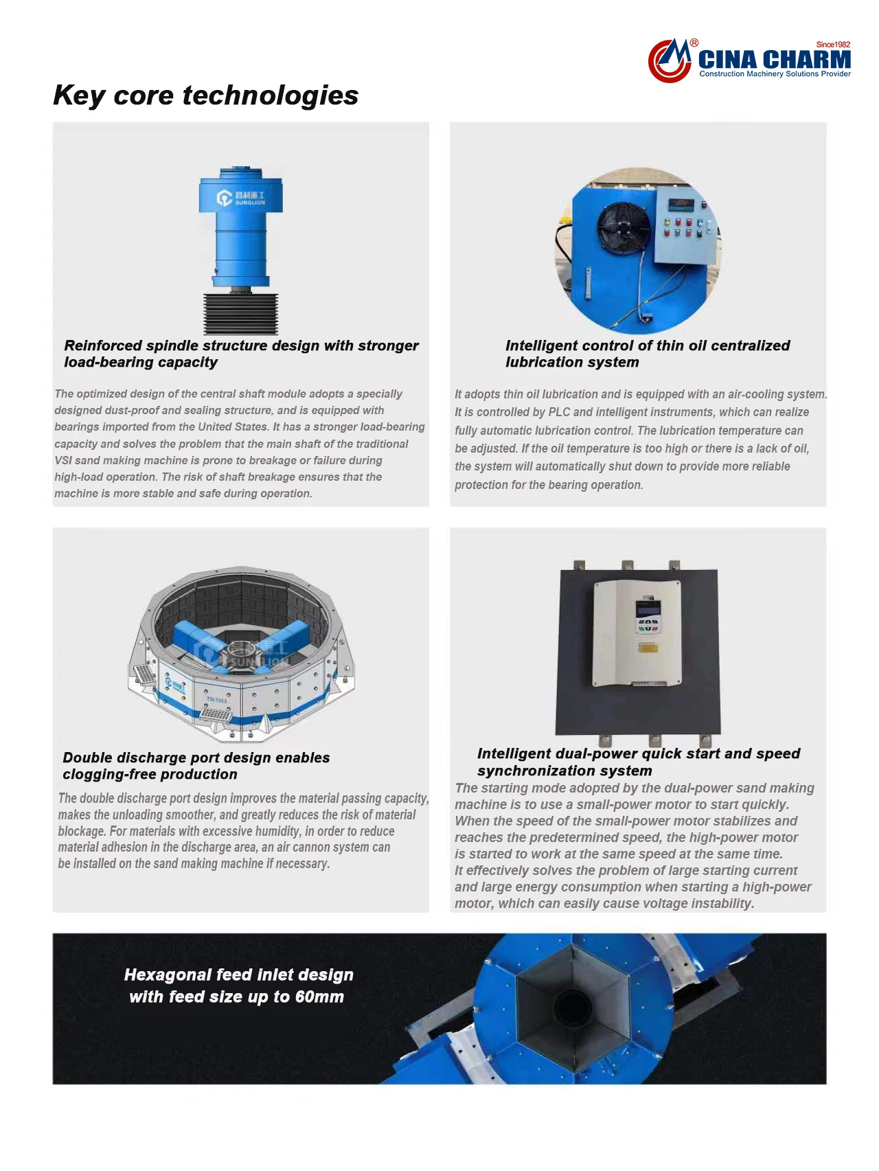 New Arrival Taros Sand Making Machine Strong crushing force sand making machinery crusher stone sand polymer making machine