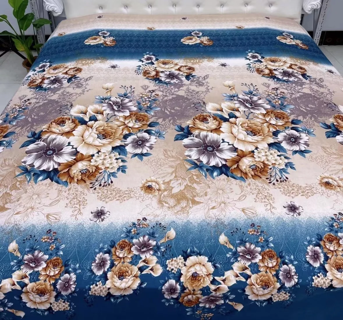 3d Bedsheet Made China Disperse Printed 100 Polyester Cloth Material Fabric Textile