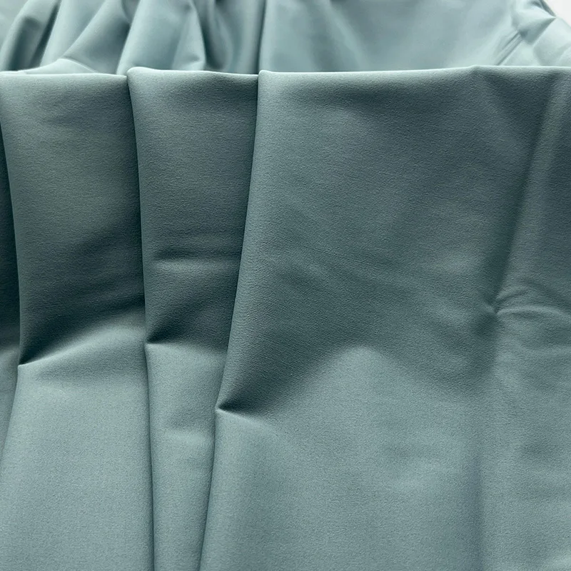 Nylon Spandex Fabric 78%nylon 22% spandex plain 4 way stretch fabric for yoga fabric