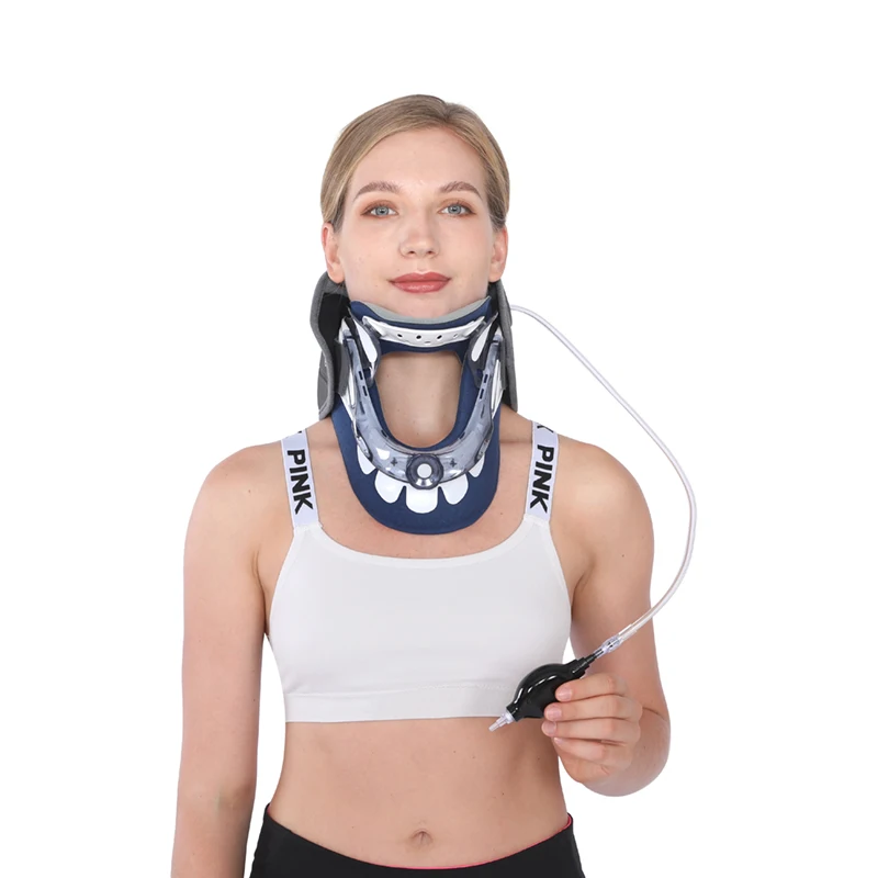 NM004 Head and neck support with air bag is used for neck injury support and protection