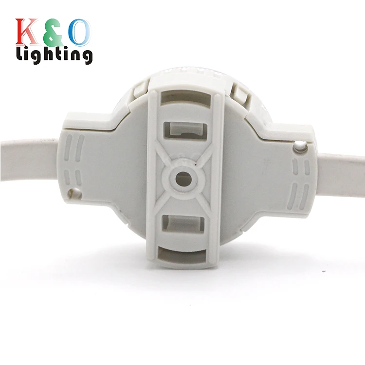 24V 1.5W RGB 6Leds Programmable UCS DMX512 Permanent Christmas Lights IP68 Building Decoration