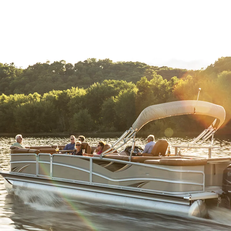 catamaran15ft 21 feet floating party luxury aluminum house boat pontoons party barge boat kits pontoon boat double decker