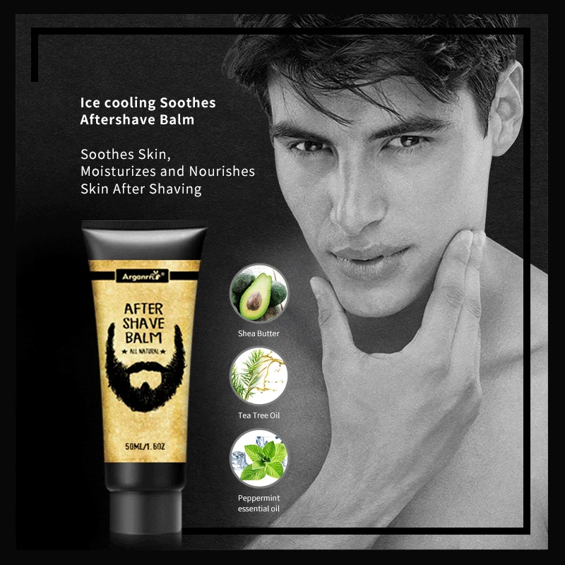 Private label custom beard shampoo and conditioner for men