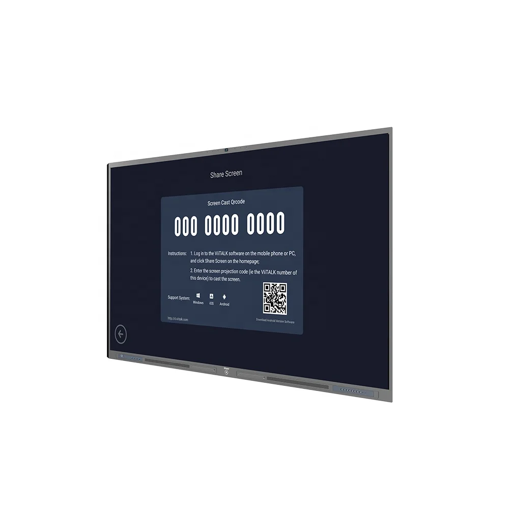 20 Points Smart Interactive DisPlay Screen Writing Board