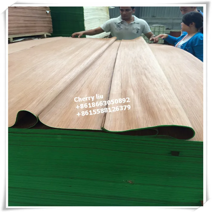 0.3mm Engineered Gurjan Face wood Veneer