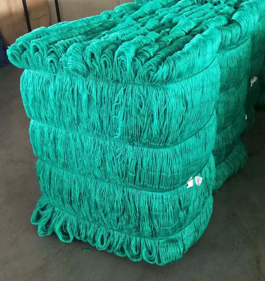 
HDPE Braided Twine Knotted Fishing Net Large PE Fish Net High Strength 