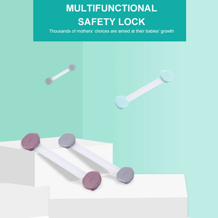 Wholesale Multi Use Adjustable Kid Portable Door Baby Safety Cabinet Strap Locks