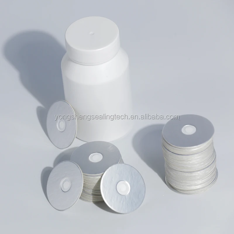 Hot sale aluminum foil Vented induction cap seal liner for agrochemical bottle