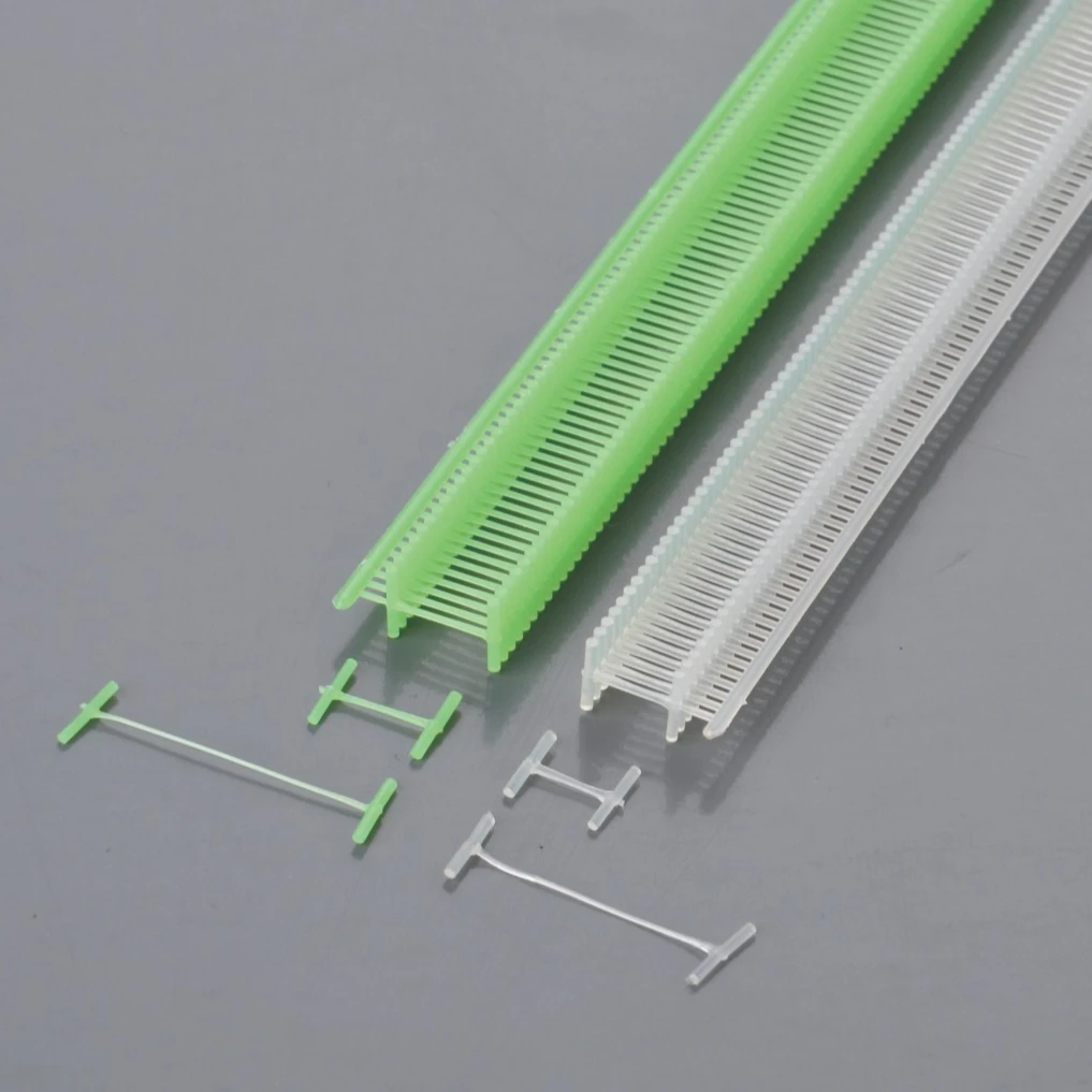 Цветные нейлоновые Т-образные крепежные детали для маркировки одежды