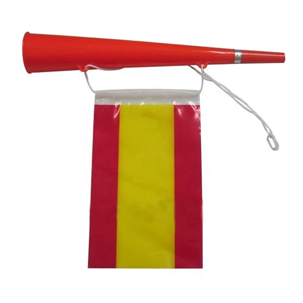 Plastic custom vuvuzela horn 5 trumpets air horn