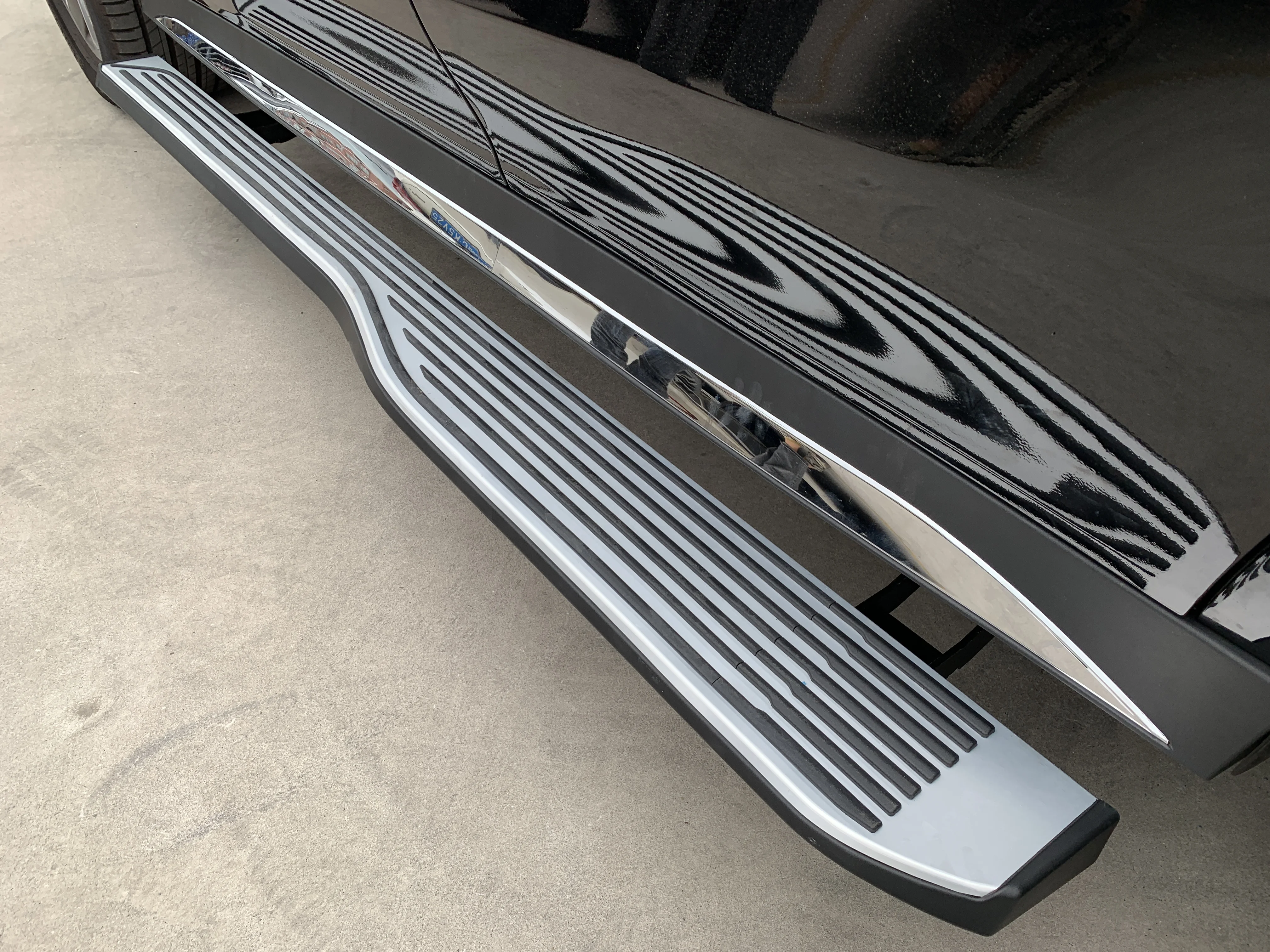 Custom Automatic Power Step Electric Running Boards Side Steps Pedal for BMW Black Powder Coated 100% Waterproof 1set / CTN