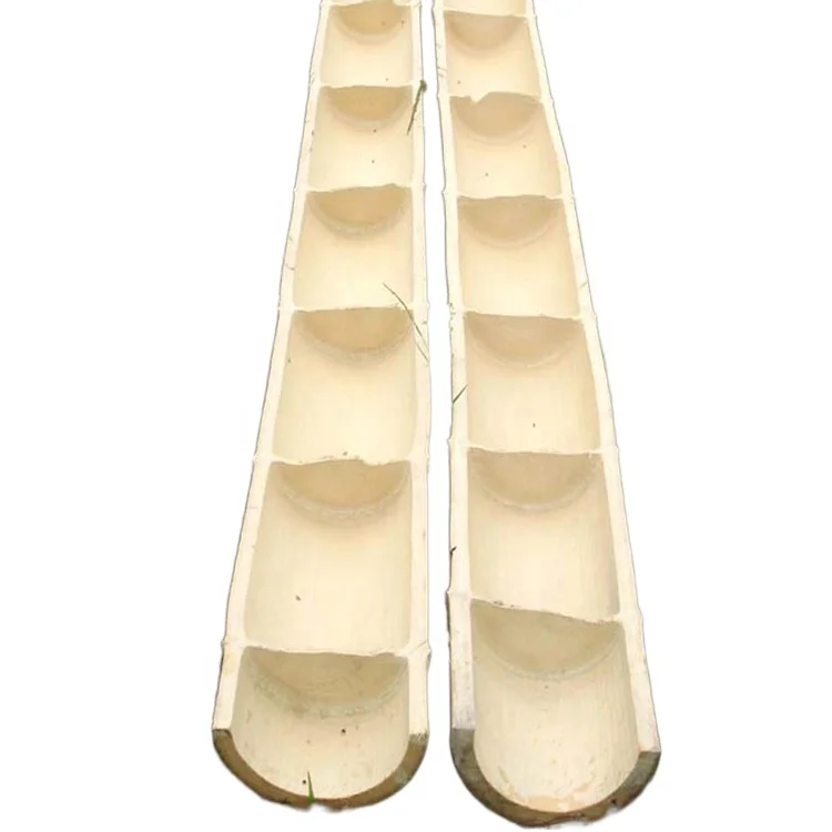 Half Cut Moso Bamboo Poles Split Bamboo Poles Moso Bamboo Poles