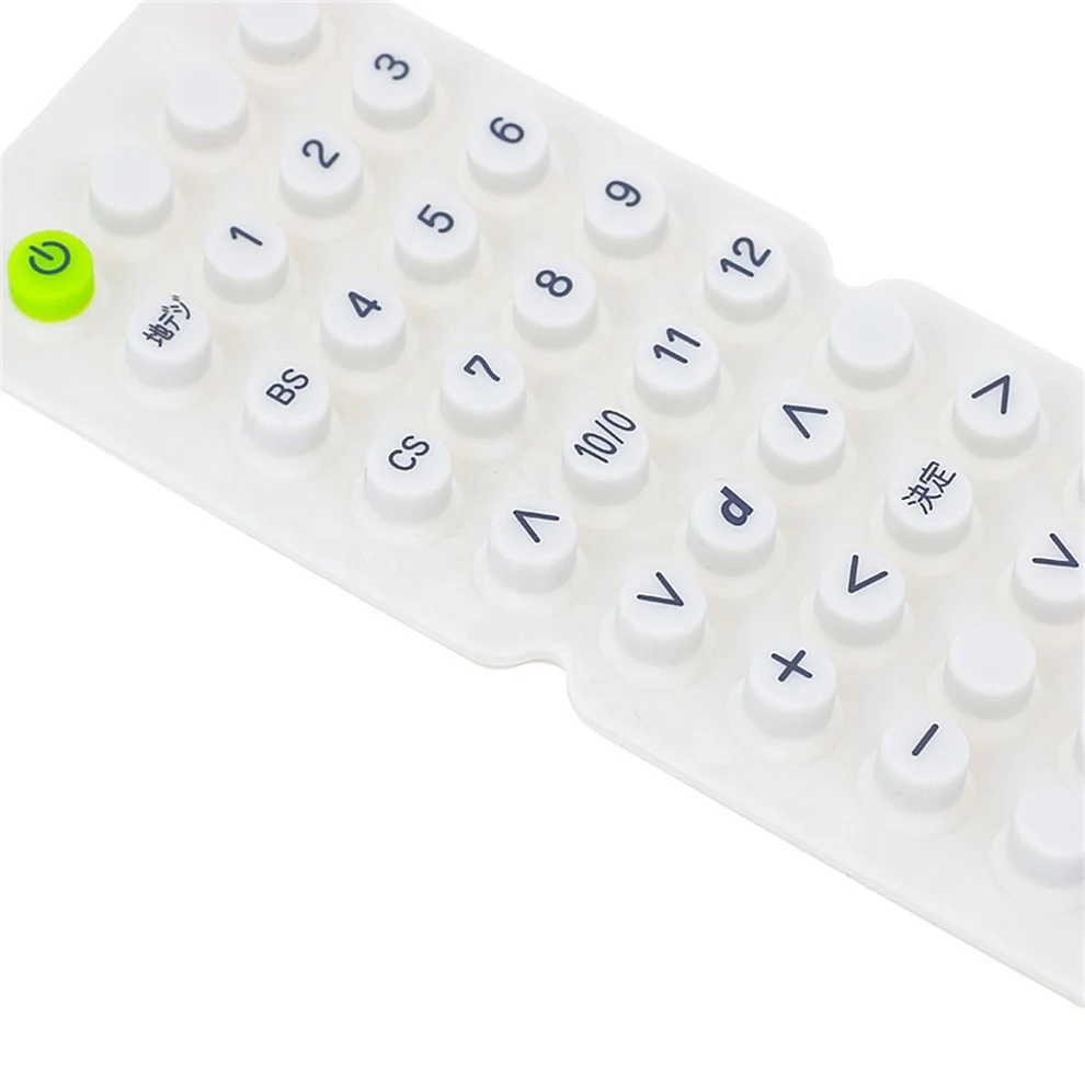 Пользовательская резиновая кнопка силиконовая клавиатура для пульта дистанционного управления