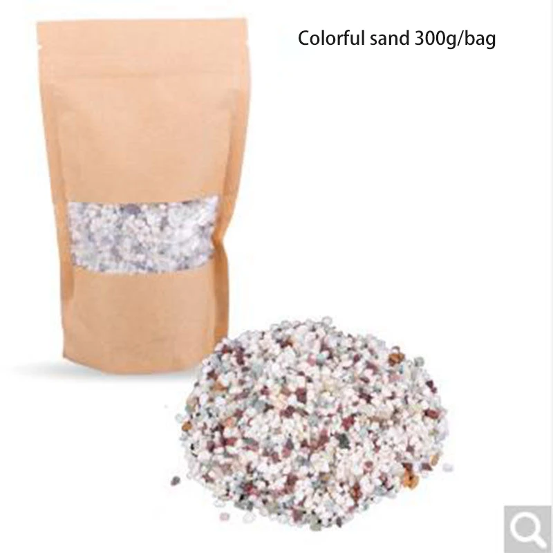 Fish tank pebbles stones decorative landscaping sand succulent potted aquarium stone