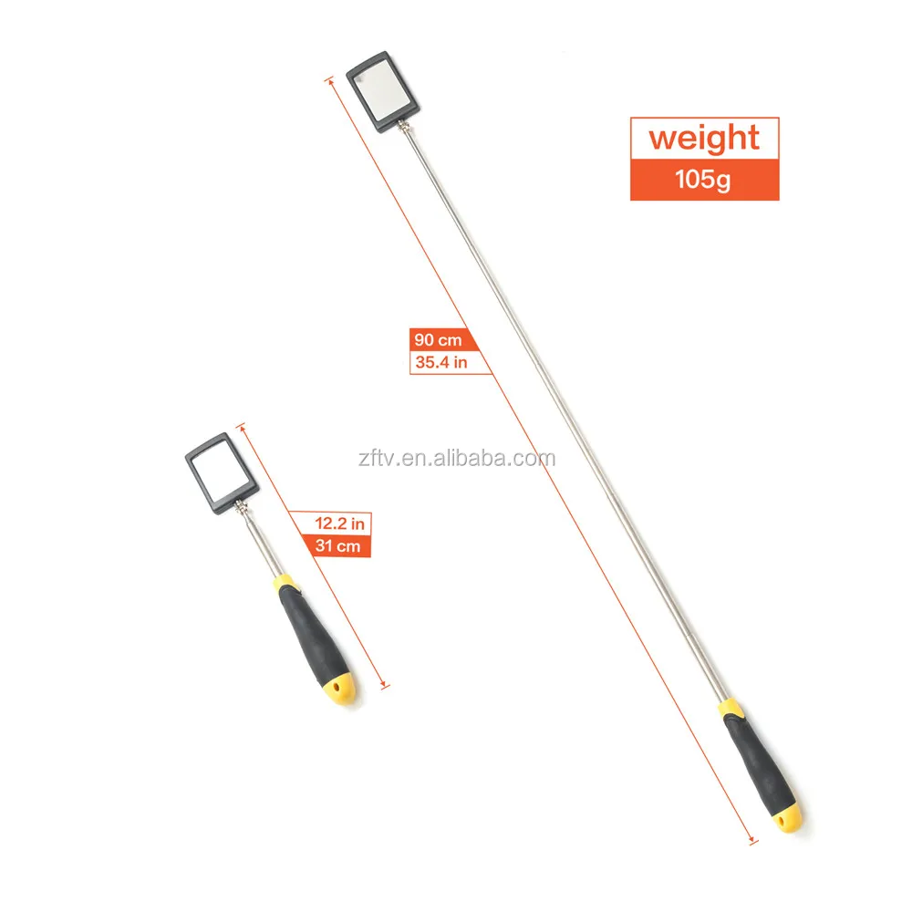 Portable Stainless Steel Telescopic Under Vehicle Inspection Mirror