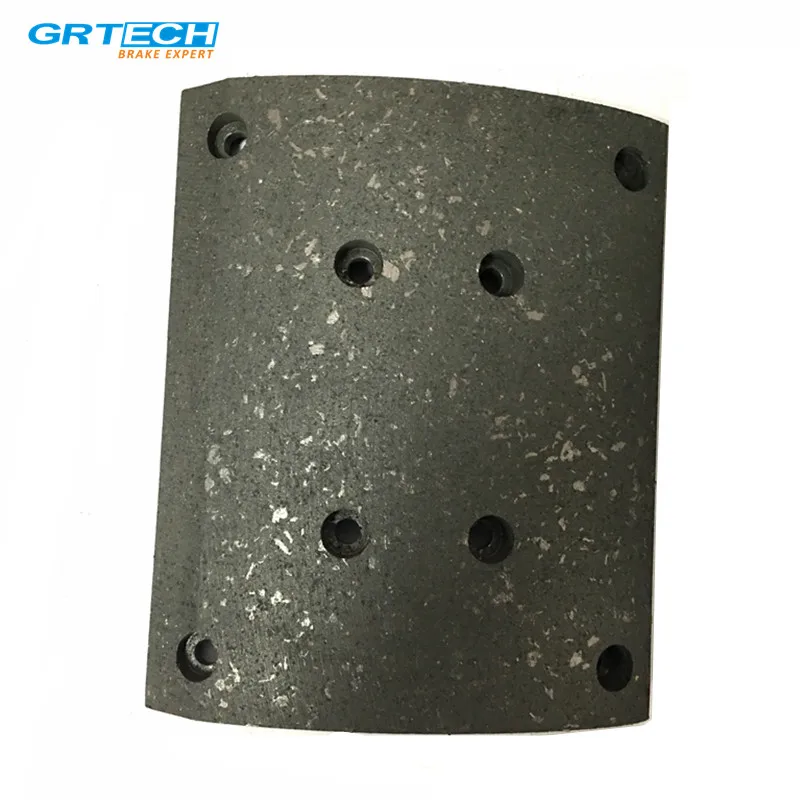 19488 19496 non-asbestos brake lining for trucks mercedes benz, man