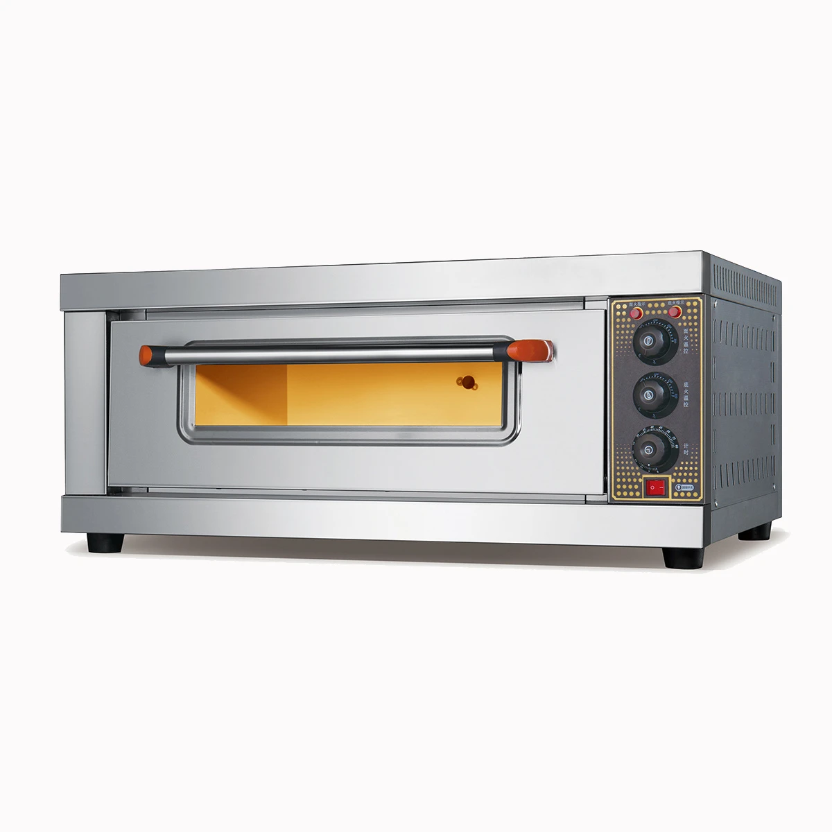 Горячая Распродажа от оригинального производителя Caterwin, оборудование для выпечки, оптовая продажа, печь для пиццы с многофункциональной коммерческой электрической 1 колодой, 1 лоток, печь