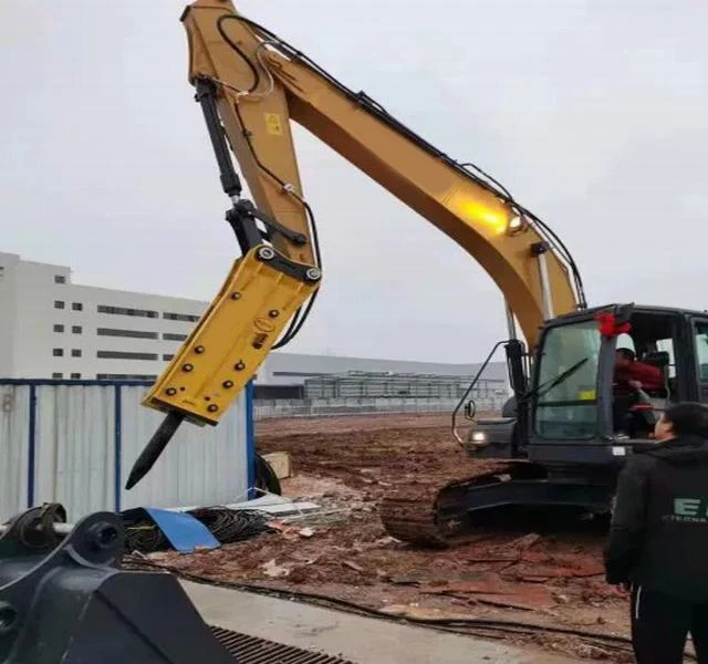 Гидравлический каменный выключатель и разумный мини-экскаватор гидравлический молоток домкрат